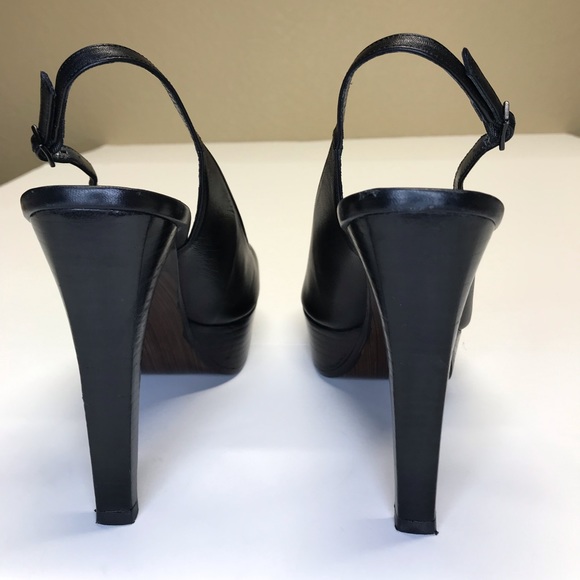 Stuart Weitzman Leather Platform & Strap High Heels Pumps - 9M - Picture 15 of 17